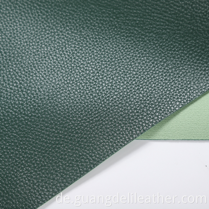 Velvet Backing Pvc Leather For Sofa